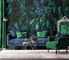 Green Mystic Jungle Photo Wallpaper