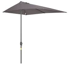 Grey Patio Umbrella Crank 84d 074gy Rona