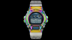 Mens casio rainbow g shock gd100 simulated diamond custom watch adjustable band. Kith X G Shock Gm 6900 Rainbow For 2021 10th Anniversary G Central G Shock Watch Fan Blog