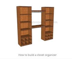 Closet Organizers Free Woodworking Plan com