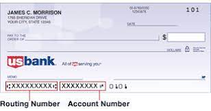 Beneath those options, the details tab displays your account and routing numbers. Find Your Routing Number Checking Routing Numbers U S Bank