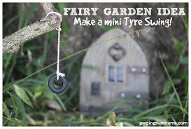 Diy Mini Tyre Swing The Perfect