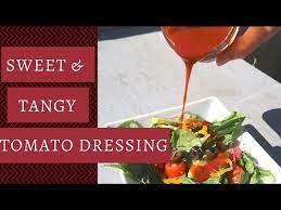 tangy tomato dressing no refined sugar
