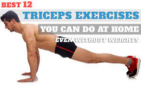 how to build triceps at home without