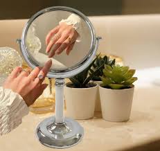 make up mirror with swarovski crystals