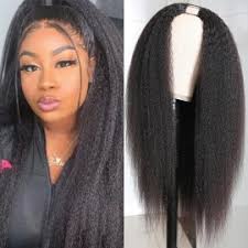 Kinky twists styles can be done in a variety of ways, by playing with styling options and creativity. Unice Best Kinky Human Hair Wig Kinky Curly Wig Kinky Straight Wig Online Unice Com