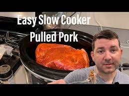 how to make pulled pork slow cooker