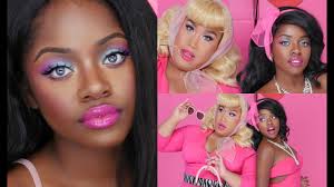 glam black barbie tutorial w