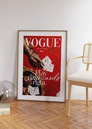 Vogue Poster Printable Aesthetic