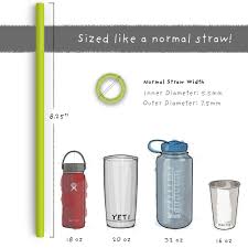 Replacement Straws For Tumblers Size Guide Softy Straws