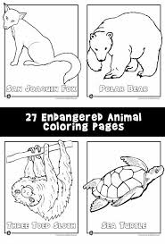 Dogs, cats, bunnies, horses, dinosaurs and more animal coloring pictures and sheets to color. Endangered Animals Coloring Pages Animals From North America The Rainforest The Ocean Woo Jr Kids Activities