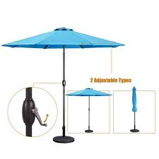 Patio Umbrella With Push On Tilt