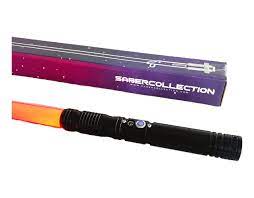 Sabercollection Munal Lightsaber - RGB - 12 Colours - 10 Soundfonts -  Designed for Duelling - Metal Handle - Real Star Wars Lightsaber Effects:  Amazon.de: Toys