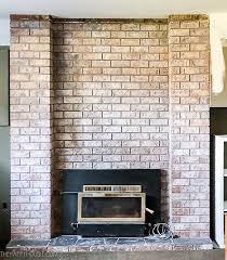 Old Brick Fireplace Makeover