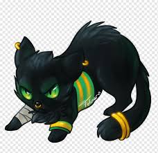 black cat fan art cat mammal s