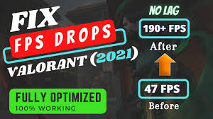 how to fix valorant fps drop in 2022
