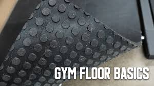home gym flooring basics you