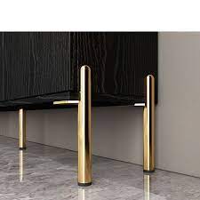 Metal Furniture Legs Black Golden