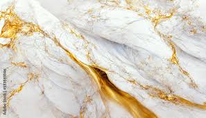 White And Gold Luxurious Marble