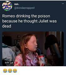 The nurse tells juliet that romeo has killed tybalt and is sentenced to exile, but she will make sure romeo comes to juliet for their wedding night. Top 50 Funniest Romeo And Juliet Memes