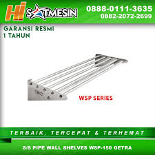 Wsp 150 Stainless Steel Pipe Wall Shelf