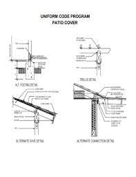 Patio Cover Plans Pdf