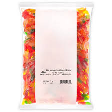 Buy Gummi Gummy Worms Fruit Flavor Albanese Bulk Candy 5lb