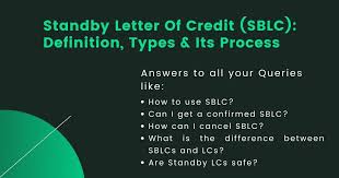 standby letter of credit sblc