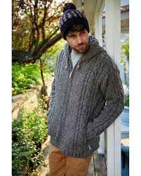 Buy Men S Full Zip Jacket 100 Wool