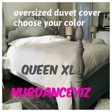 Oversized Queen Bedding Queen Xl Duvet