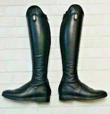 Details About Amabile Tall Riding Dress Boot Tricolore By Deniro 39 Ma A Worn 1x 8 Med Tall