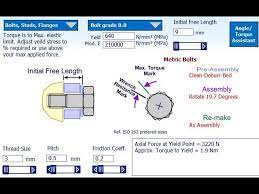 bolt torque vs angle and hydraulic