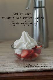 heavenly coconut milk whipped cream