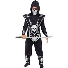 fun world skull ninja child halloween
