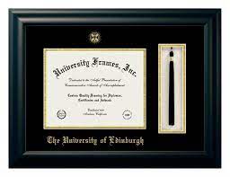 edinburgh diploma with tel box frame