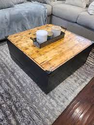 Square Coffee Table With Storage