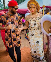 Igbo Couple In Traditional Wedding Attire For Igbankwu – Clipkulture