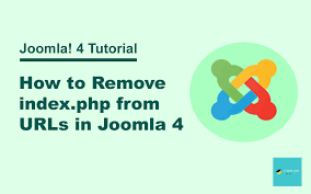 remove index php from urls in joomla 4