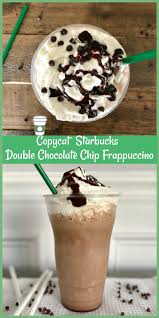 copycat starbucks double chocolate chip