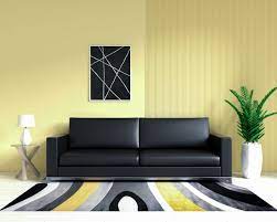 what color couch goes with yellow walls