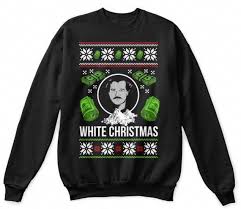 White Christmas Pablo Escobar Narcos Plata O Plomo Silver Or Lead Funny Novelty Christmas Jumper Sweatshirt