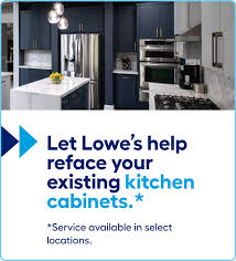 cabinet refacing from lowe s