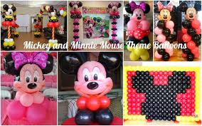 Mickey And Minnie Mouse Theme Birthday Party Athena Miels Balloons