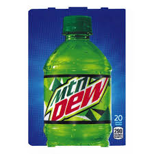 mountain dew hvv 20 oz bottle flavor