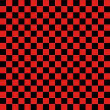 red black checkers fabric wallpaper