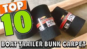 best carpets for boat trailer bunk in