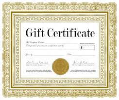 vector ornate gift certificate stock