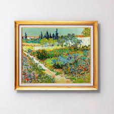 Vincent Van Gogh Garden At Arles