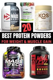 20 best protein powder for weight gain