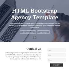free html bootstrap about us page template
